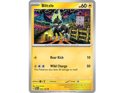 062/182 Blitzle (Paradox Rift) (varianta reverse holo)