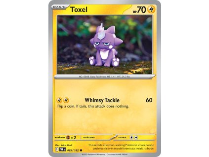 069/182 Toxel (Paradox Rift) (varianta reverse holo)