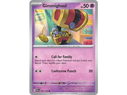 087/182 Gimmighoul (Paradox Rift) (varianta reverse holo)