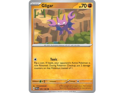 091/182 Gligar (Paradox Rift) (varianta reverse holo)
