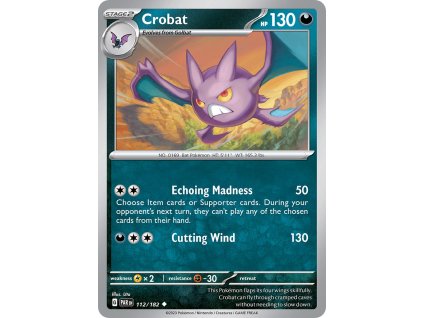 112/182 Crobat (Paradox Rift) (varianta reverse holo)