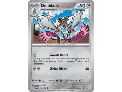 133/182 Doublade (Paradox Rift) (varianta reverse holo)