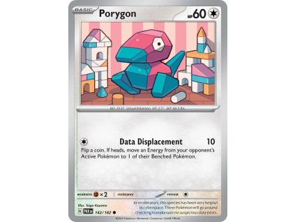142/182 Porygon (Paradox Rift) (varianta reverse holo)