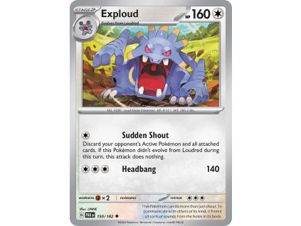 150/182 Exploud (Paradox Rift) (varianta reverse holo)