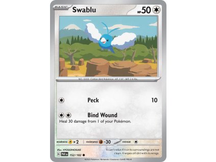 152/182 Swablu (Paradox Rift) (varianta reverse holo)