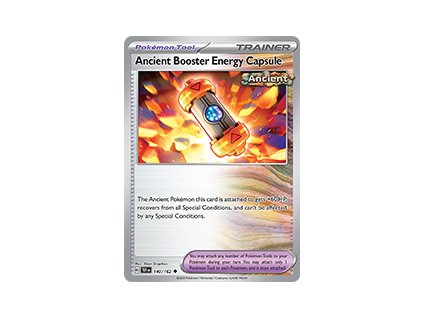 140/162 Ancient Booster Energy Capsule (Temporal Forces) (varianta reverse holo)