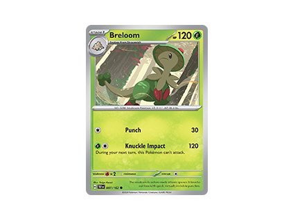 007/162 Breloom (Temporal Forces) (varianta reverse holo)