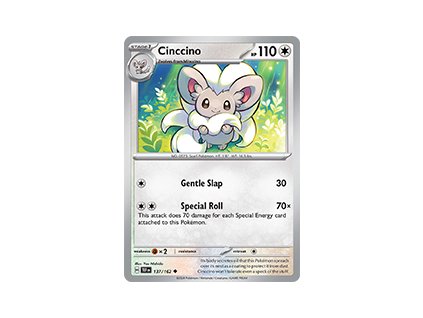 137/162 Cinccino (Temporal Forces) (varianta reverse holo)