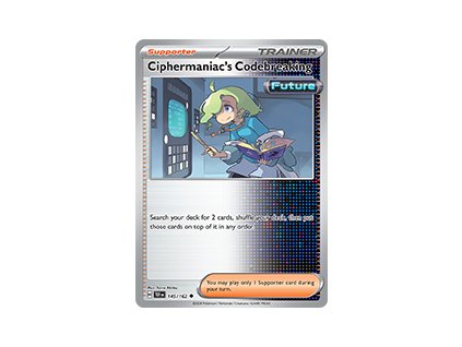 145/162 Ciphermaniac's Codebreaking (Temporal Forces) (varianta reverse holo)