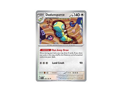 129/162 Dudunsparce (Temporal Forces) (varianta reverse holo)