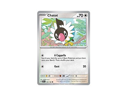 132/162 Chatot (Temporal Forces) (varianta reverse holo)