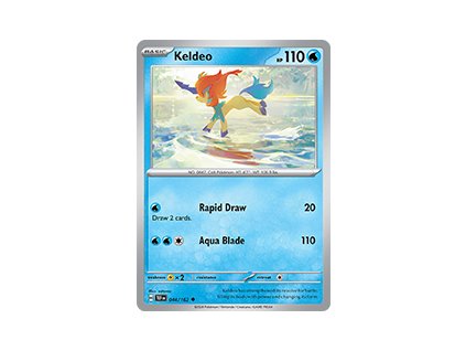 044/162 Keldeo (Temporal Forces) (varianta reverse holo)