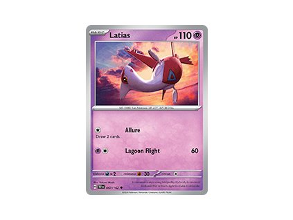 067/162 Latias (Temporal Forces) (varianta reverse holo)