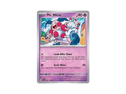 063/162 Mr. Mime (Temporal Forces) (varianta reverse holo)
