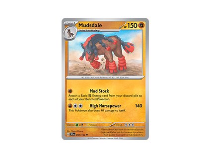 092/162 Mudsdale (Temporal Forces) (varianta reverse holo)