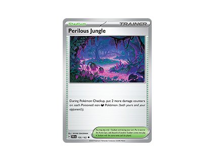 156/162 Perilous Jungle (Temporal Forces) (varianta reverse holo)