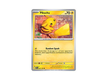 051/162 Pikachu (Temporal Forces) (varianta reverse holo)