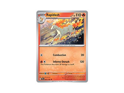027/162 Rapidash (Temporal Forces) (varianta reverse holo)