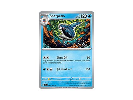 043/162 Sharpedo (Temporal Forces) (varianta reverse holo)
