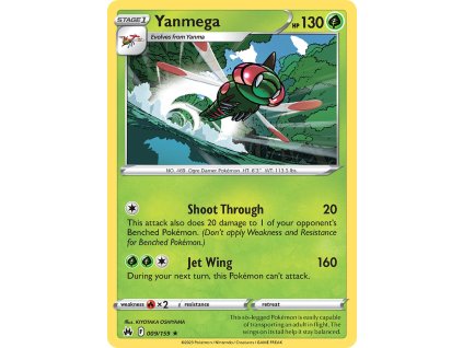 009/159 Yanmega (Crown Zenith) (varianta Non-holo)