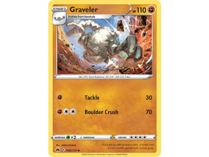 068/159 Graveler (Crown Zenith) (varianta reverse holo)