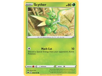 006/159 Scyther (Crown Zenith) (varianta reverse holo)