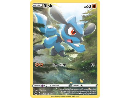 GG026/GG070 Riolu (Crown Zenith) (varianta holo)