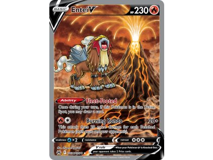 GG036/GG070 Entei V (Crown Zenith) (varianta holo)