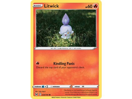 024/196 Litwick (Lost Origin) (varianta reverse holo)
