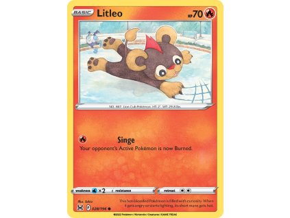 028/196 Litleo (Lost Origin) (varianta reverse holo)