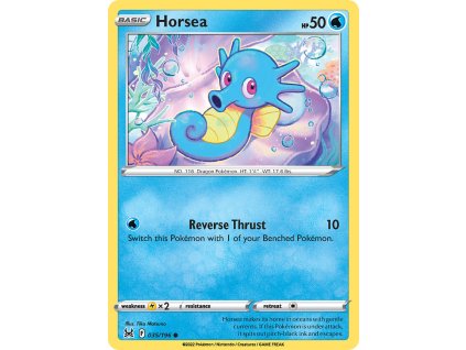 035/196 Horsea (Lost Origin) (varianta reverse holo)