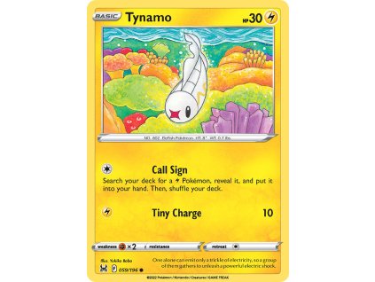 059/196 Tynamo (Lost Origin) (varianta reverse holo)