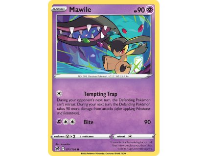 071/196 Mawile (Lost Origin) (varianta reverse holo)
