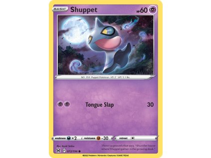 072/196 Shuppet (Lost Origin) (varianta reverse holo)