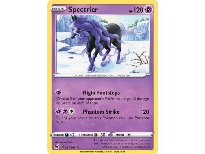 081/196 Spectrier (Lost Origin) (varianta reverse holo)
