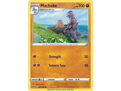 087/196 Machoke (Lost Origin) (varianta reverse holo)
