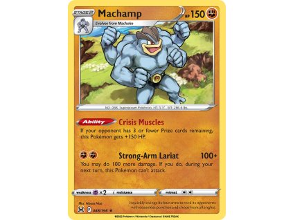 088/196 Machamp (Lost Origin) (varianta reverse holo)