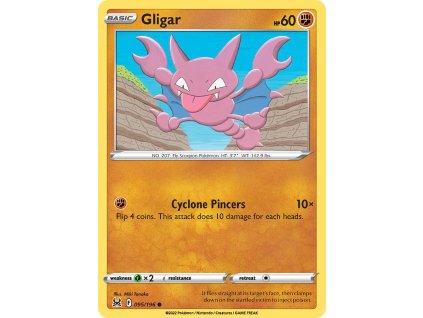 095/196 Gligar (Lost Origin) (varianta reverse holo)