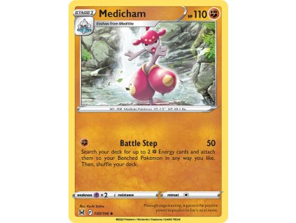 100/196 Medicham (Lost Origin) (varianta reverse holo)