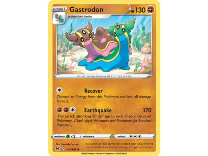 102/196 Gastrodon (Lost Origin) (varianta reverse holo)
