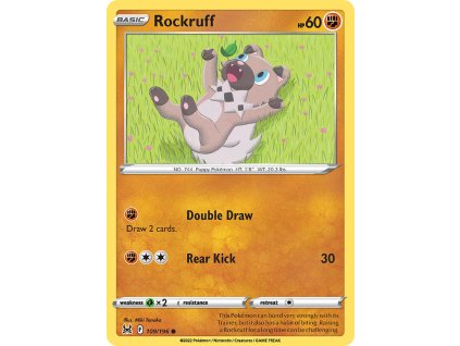109/196 Rockruff (Lost Origin) (varianta reverse holo)