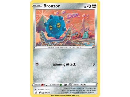 125/196 Bronzor (Lost Origin) (varianta reverse holo)