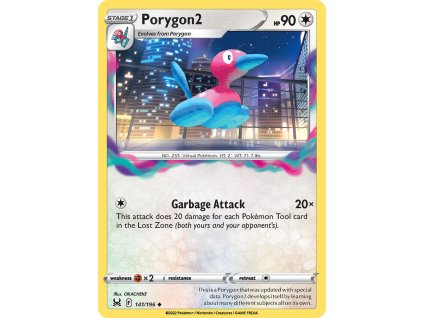141/196 Porygon2 (Lost Origin) (varianta reverse holo)