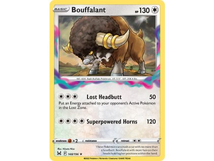 148/196 Bouffalant (Lost Origin) (varianta reverse holo)