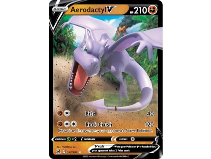 092/196 Aerodactyl V (Lost Origin) (varianta holo)