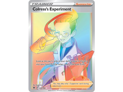 205/196 Colress's Experiment (Lost Origin) (varianta holo)