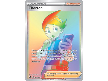 210/196 Thorton (Lost Origin) (varianta holo)