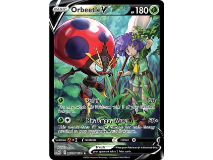 TG012/196 Orbeetle V (Lost Origin) (varianta holo)