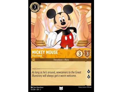 012/216 Mickey Mouse - True Friend (The First Chapter) (varianta Foil)