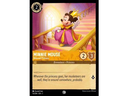 013/216 Minnie Mouse - Beloved Princess (The First Chapter) (varianta Foil)